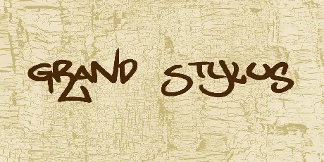 Grand Stylus font