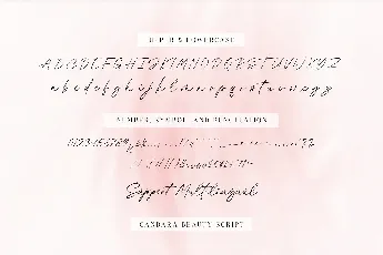 Candara Beauty Duo font