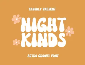 Night Kinds font