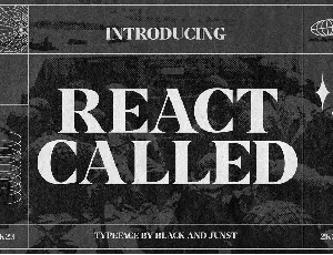 React Called font