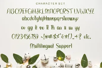 Christmas Heart font