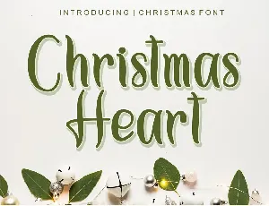 Christmas Heart font