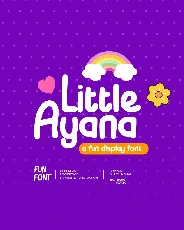 Little Ayana font