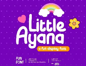 Little Ayana font