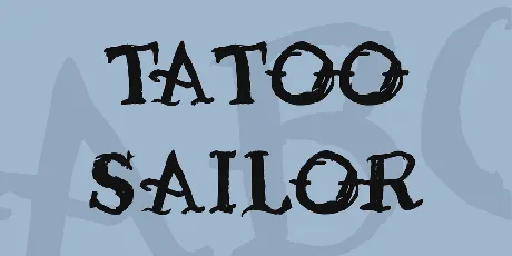 Tatoo Sailor font