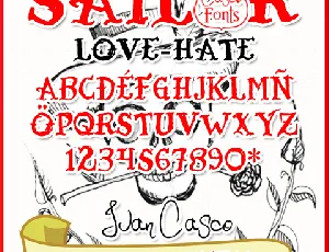 Tatoo Sailor font