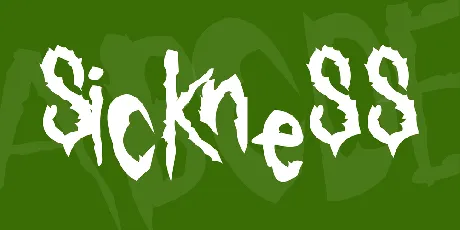 Sickness font