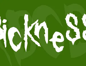 Sickness font