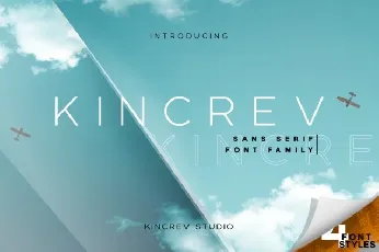 Kincrev Family font