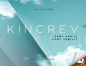 Kincrev Family font