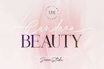 Candara Beauty Duo font