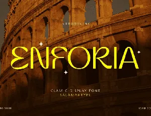 Enforia font