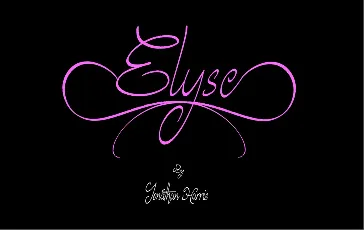 Elyse Free font