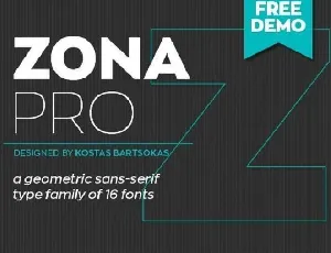 Zona Pro Free font