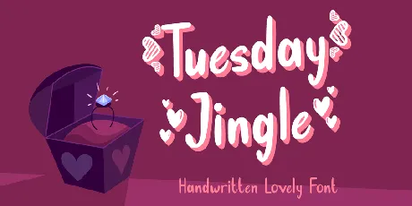 Tuesday Jingle font