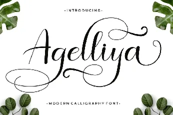 Agelliya font