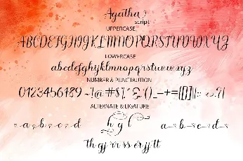 Agelliya font