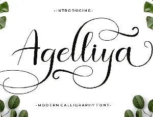 Agelliya font