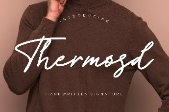 Thermosd font