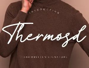 Thermosd font