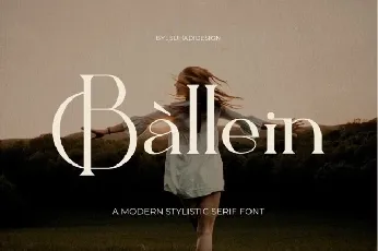 Ballein font