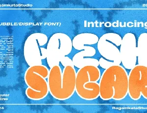 Fresh Sugar font