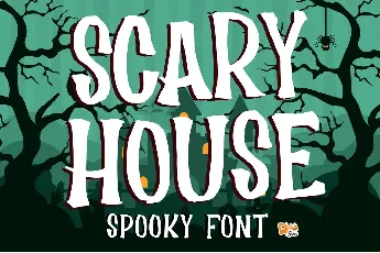 Scary House font