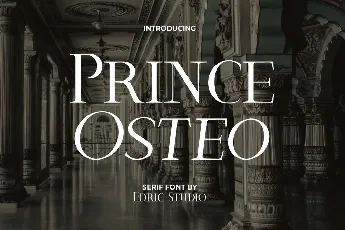 Prince Osteo font