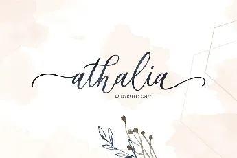 Athalia font