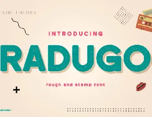 Radugo font