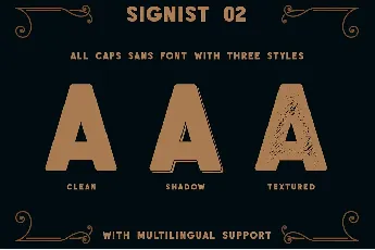 The Sign Writer Typeface font