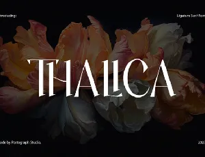 PTG Thalica font