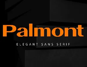 Palmont font