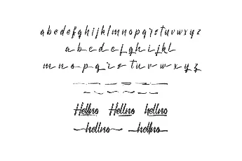 Hellno Demo font