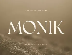 Monik font