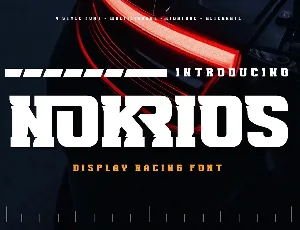 Nokrios font