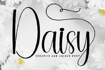 Daisy Script Typeface font