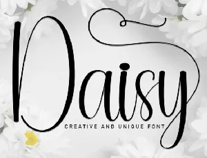 Daisy Script Typeface font