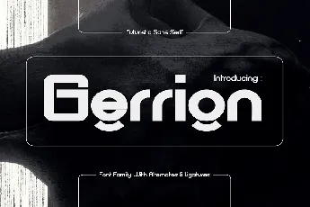 Gerrion Family font