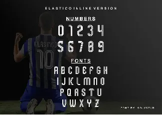 ELASTICO font