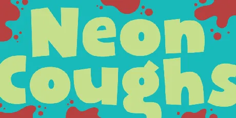 Neon Coughs DEMO font