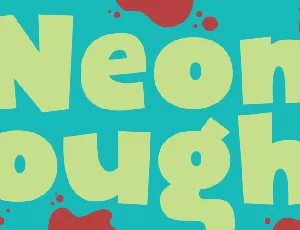 Neon Coughs DEMO font