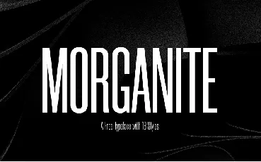 Morganite font