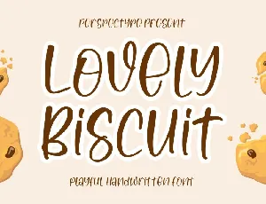 Lovely Biscuit font