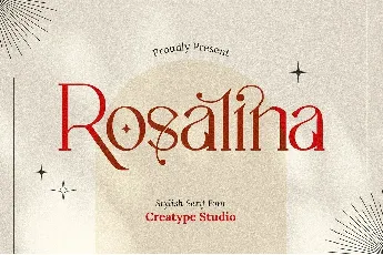 Rosalina font