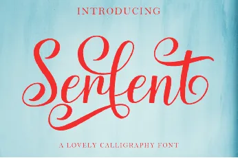 Serfent font