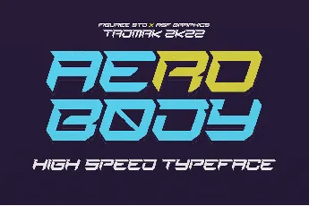 Aerobody font