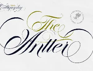 The Antter Free font