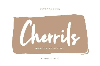 Cherrils font