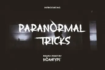 Paranormal Tricks font